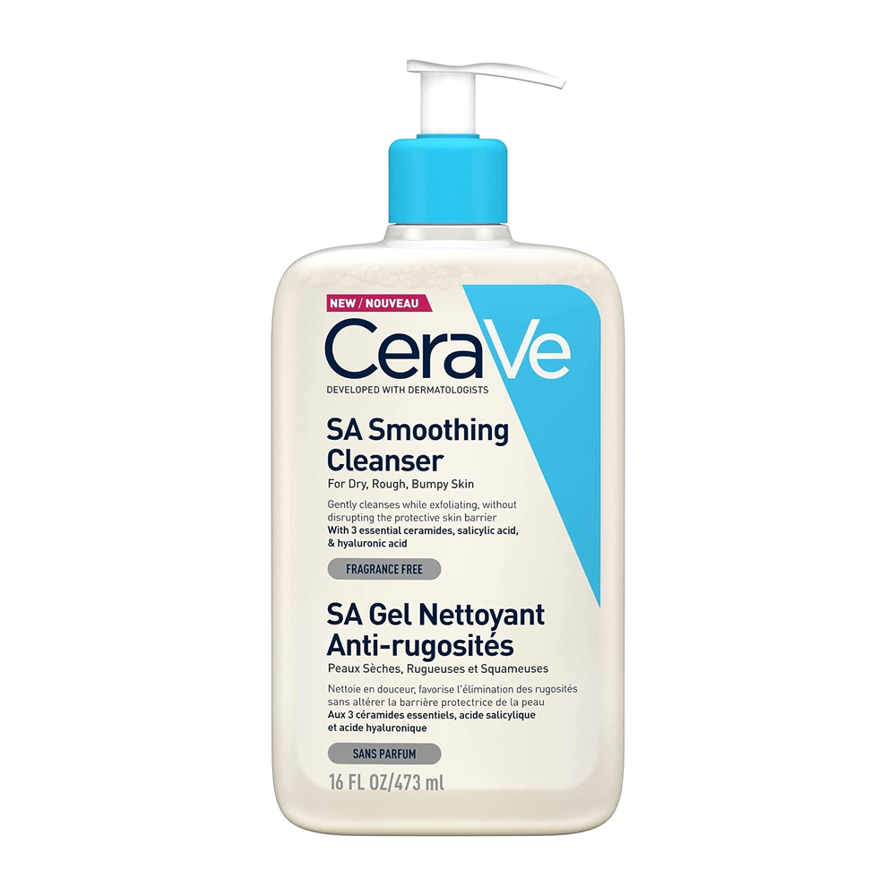 CeraVe SA Smoothing Cleanser Gel For Dry, Rough, Bumpy Skin - 473ml