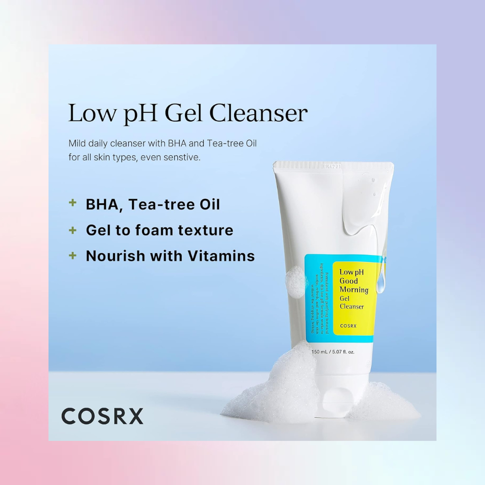 COSRX Low pH Good Morning Gel Cleanser 150ml