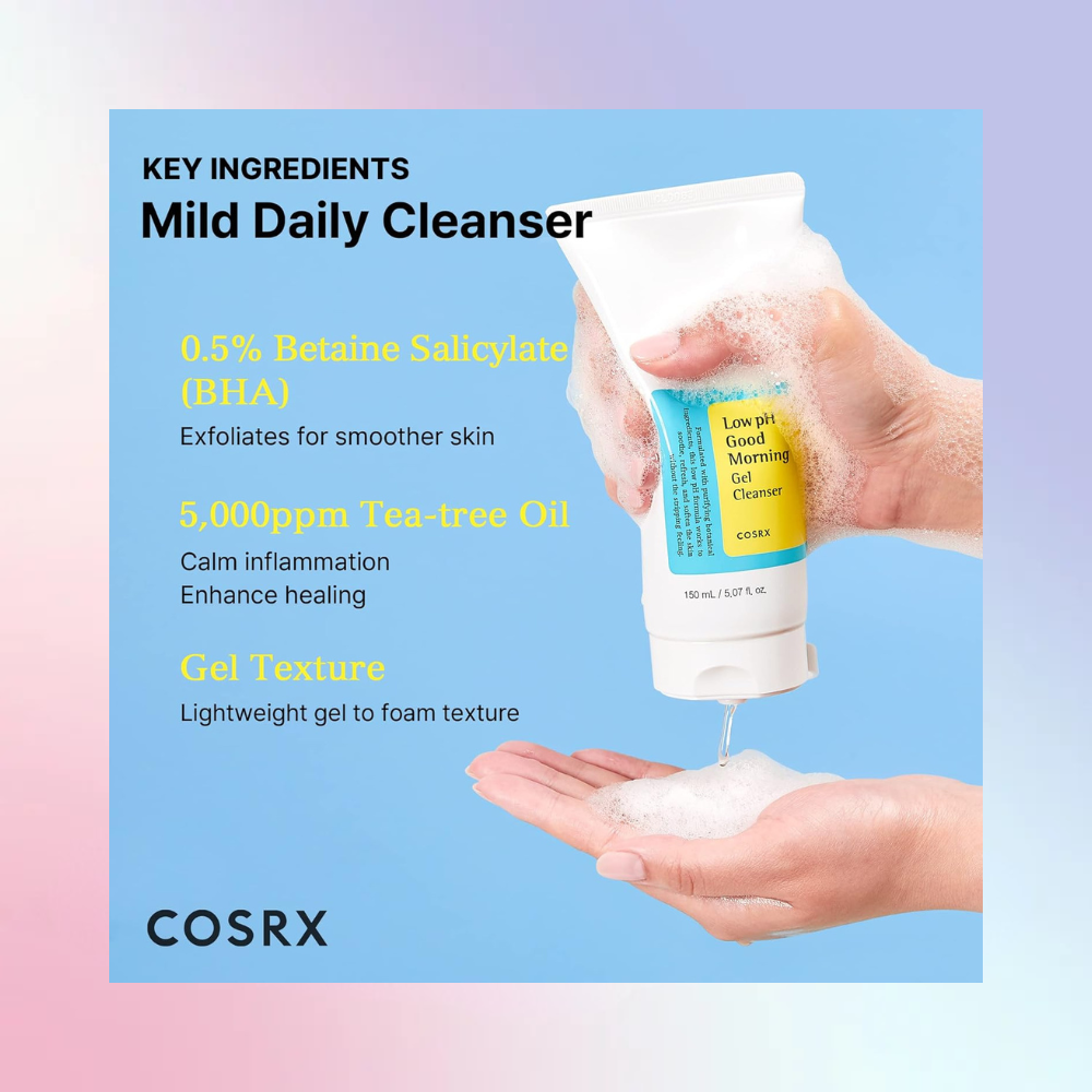 COSRX Low pH Good Morning Gel Cleanser 150ml