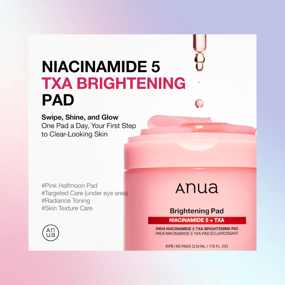 ANUA Niacinamide 5 TXA Toner Pads 210ml (60 Pads) – Wholesale ( 40pcs/carton)
