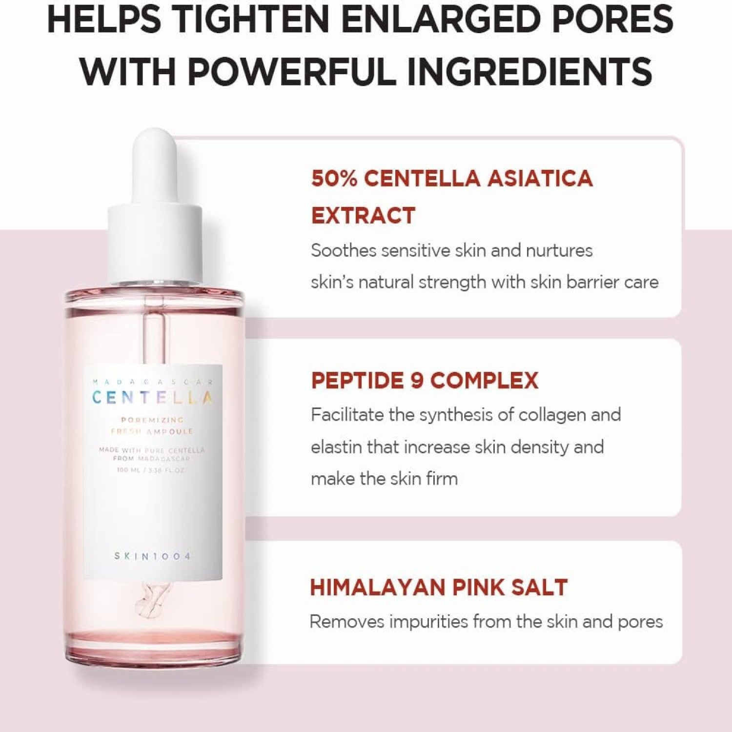 Skin1004 Madagascar Centella Poremizing Fresh Ampoule - 100ml