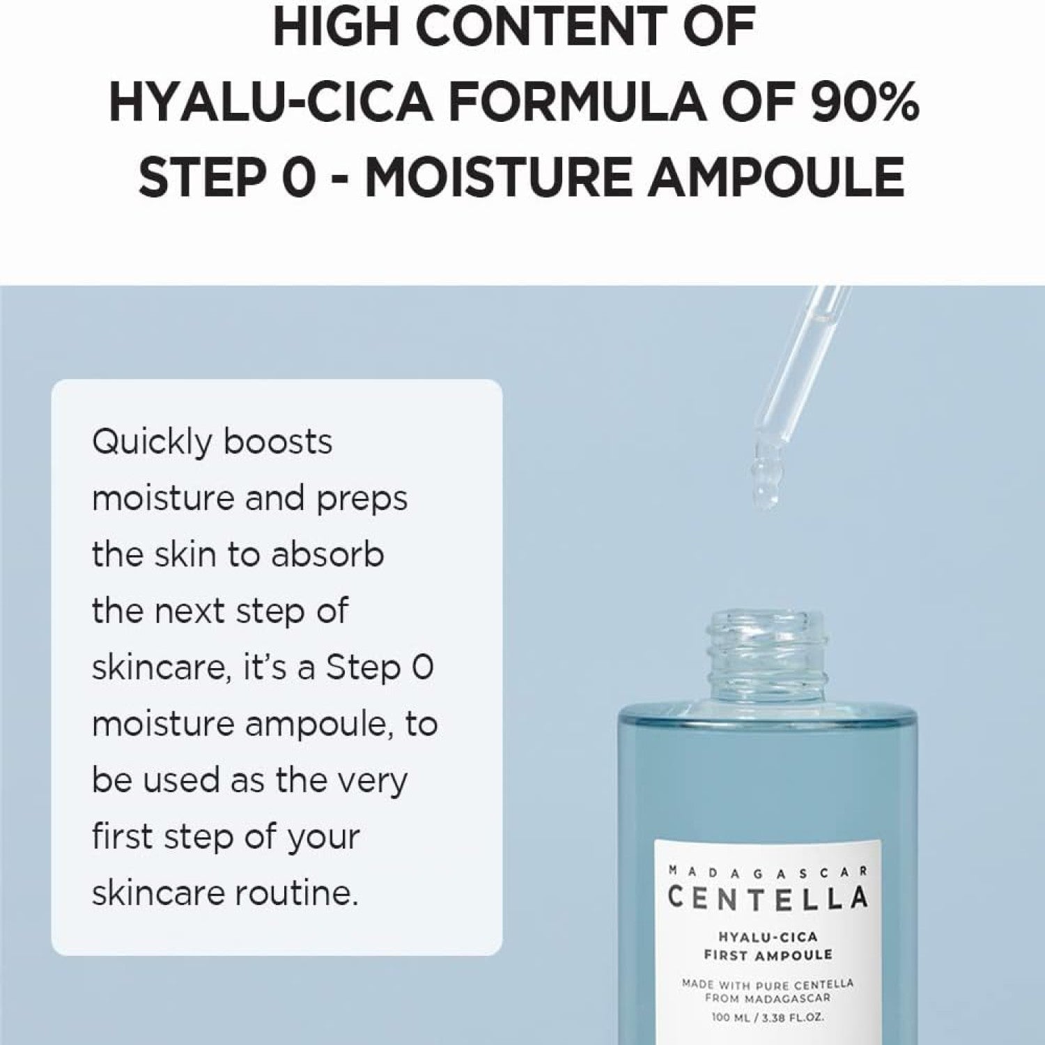 Skin1004 Madagascar Centella Hyalu-Cica First Ampoule - 100ml