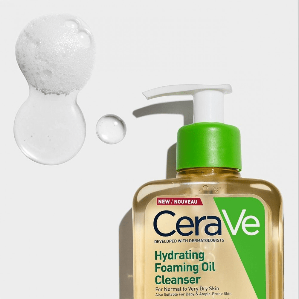 CeraVe Hydrating Foaming Oil Cleanser for Dry to Very Dry Skin - 473ml