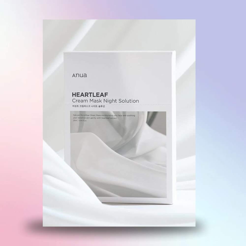 ANUA Heartleaf Cream Mask Night Solution Pack
