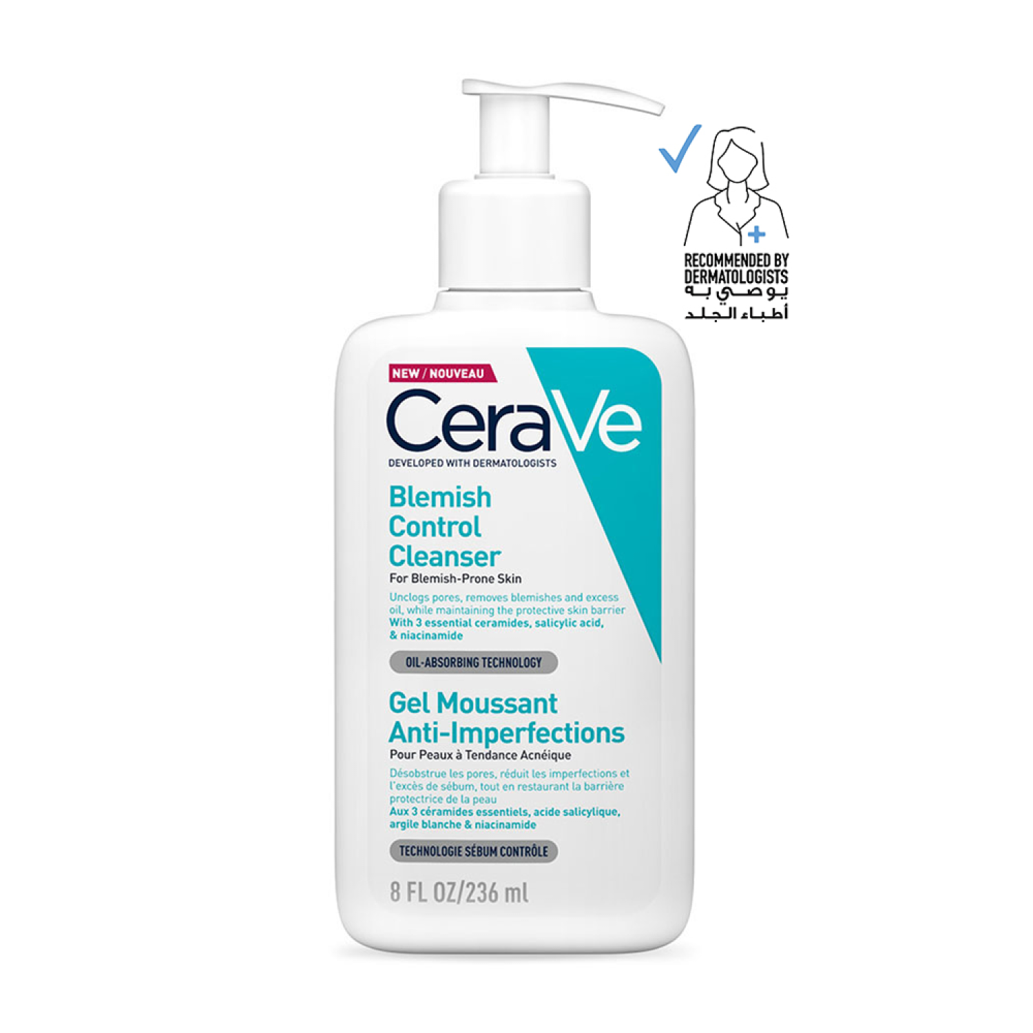 CeraVe Blemish Control Cleanser - 236ml