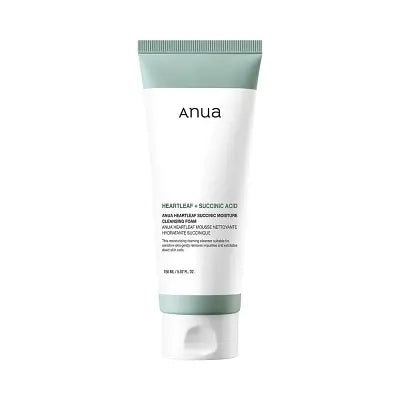 ANUA Heartleaf Succinic Cleansing Foam 150ml – Wholesale (40 pcs/carton)