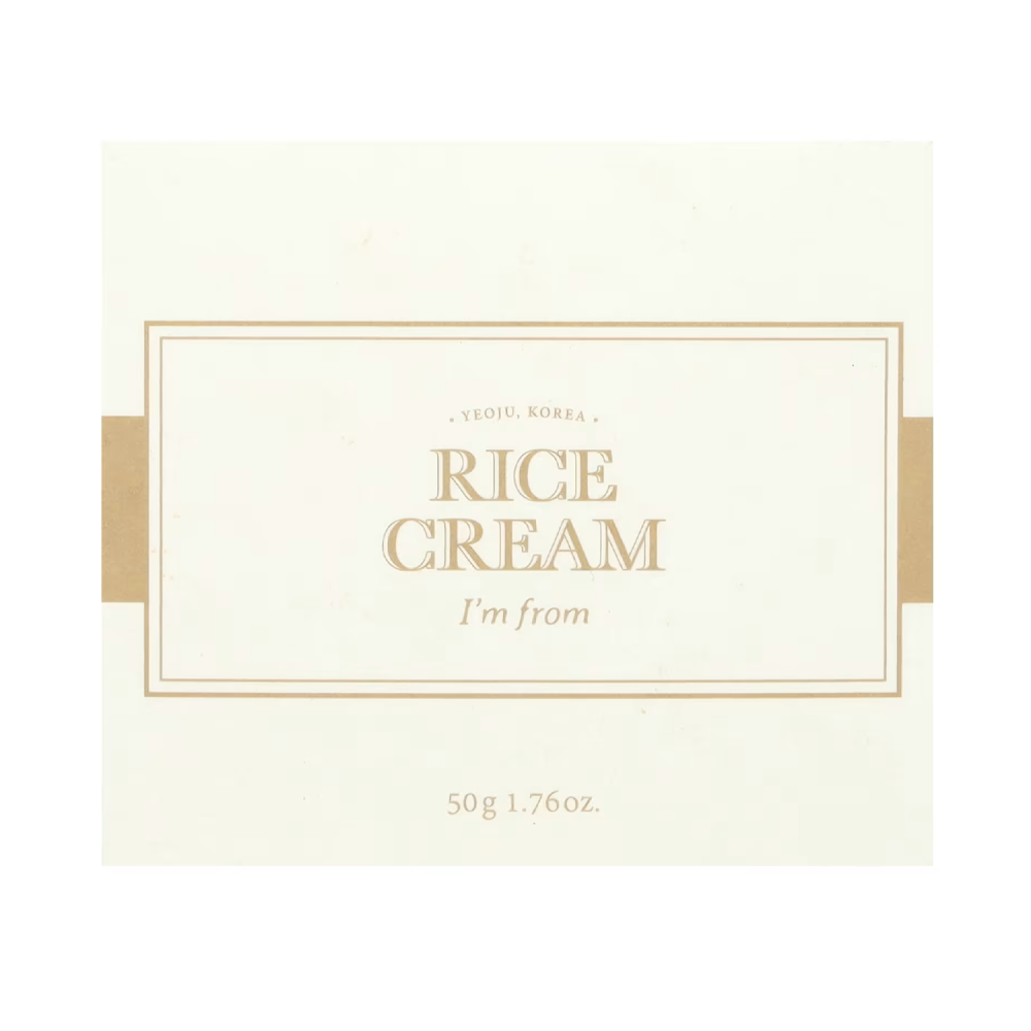 I'm From Rice Cream Moisturizing