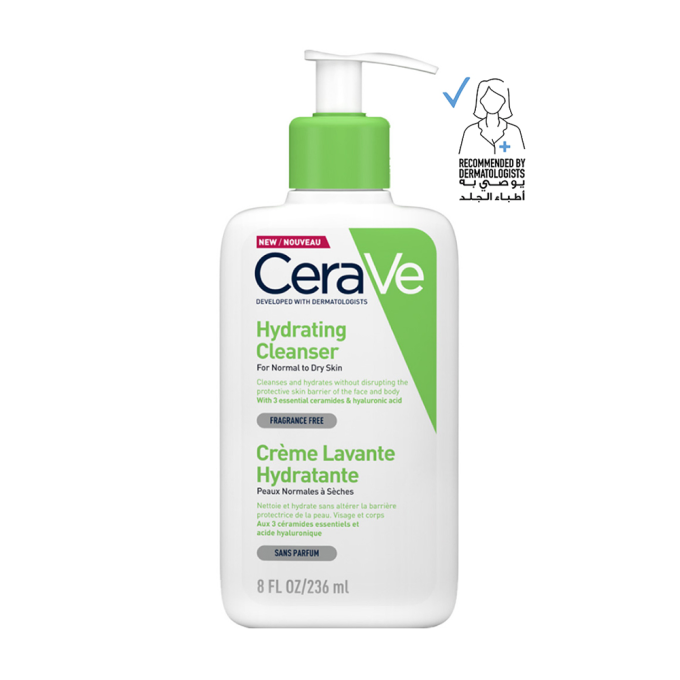 CeraVe Hydrating Cleanser For Dry Skin - 236 ml