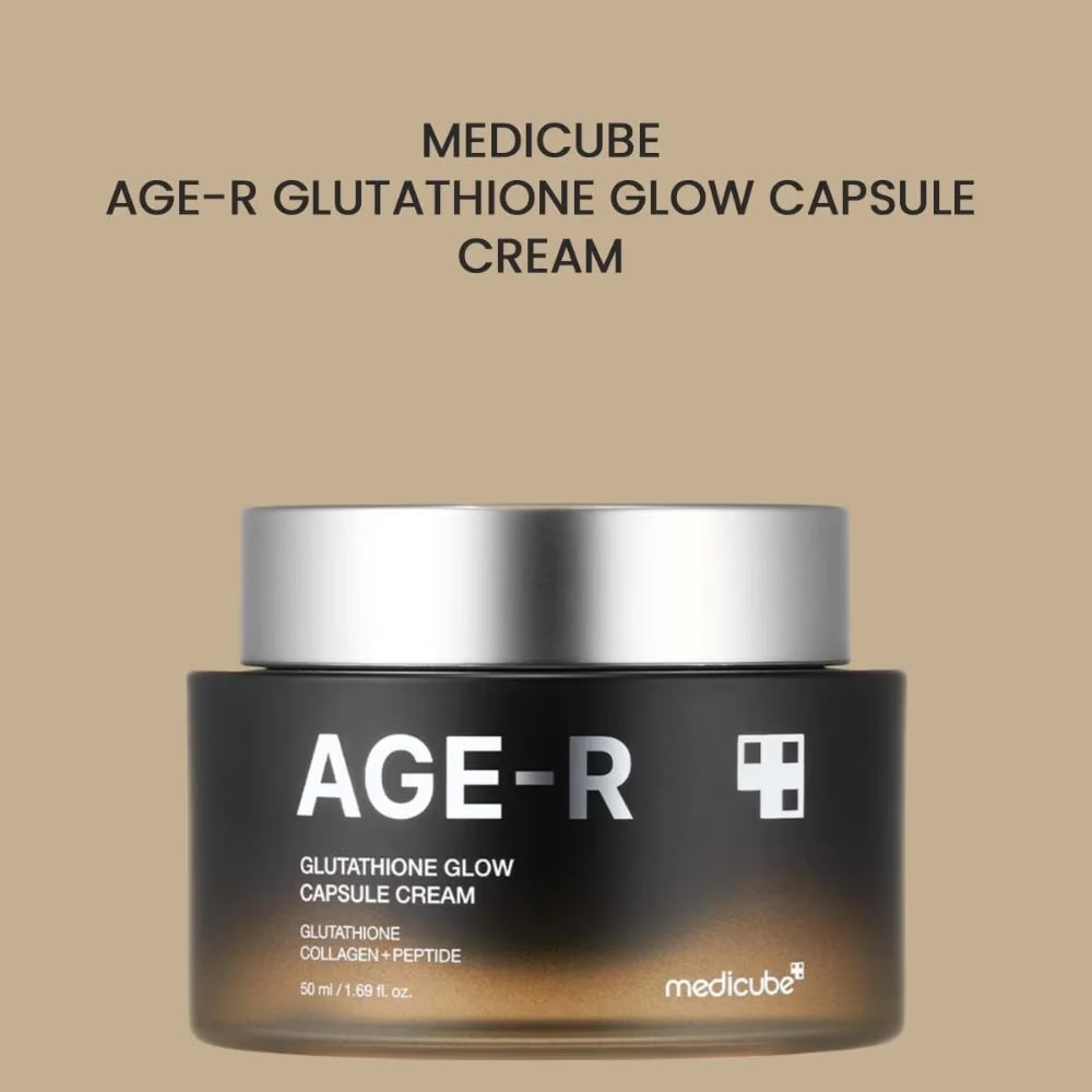 كريم كبسولات الجلوتاثيون المتوهج من ميديكيوب إيج آر ٥٠ مل