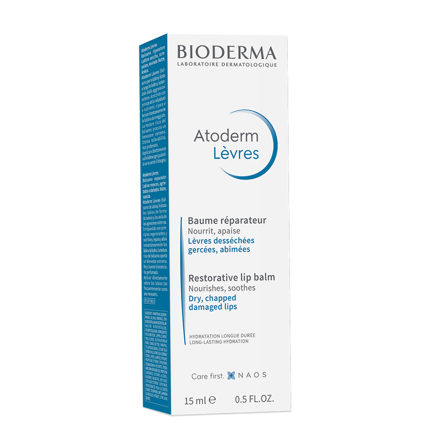 Bioderma Atoderm Baume Levres Restorative Lip Balm - 15 ml