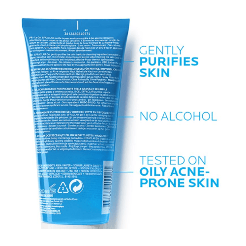 La Roche-Posay Effaclar Purifying Foaming Gel For Oily Sensitive Skin - 200ml