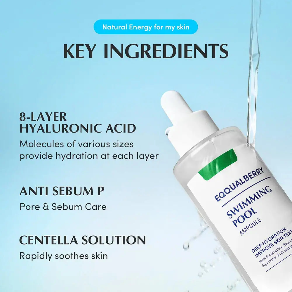 EQQUALBERRY Swimming Pool Ampoule 50ml