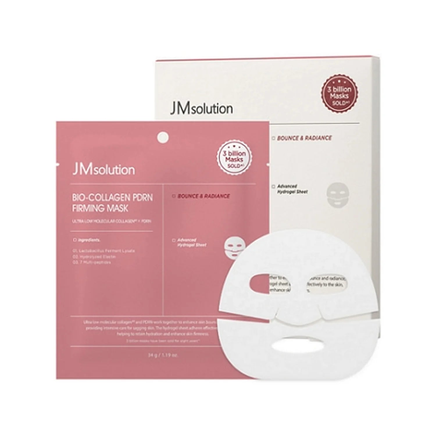 JMsolution Bio-Collagen PDRN Firming Mask - 34g*4ea