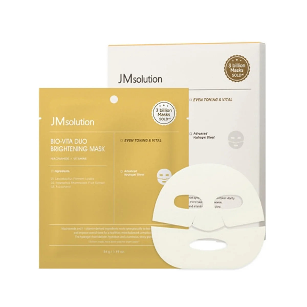 JM Solution Bio-Vita Duo Brightening Mask 4ea