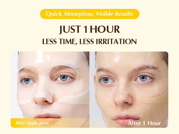 EQQUALBERRY Collagen Glow Up Hydrogel Mask [4 Sheets]