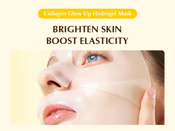 EQQUALBERRY Collagen Glow Up Hydrogel Mask [4 Sheets]