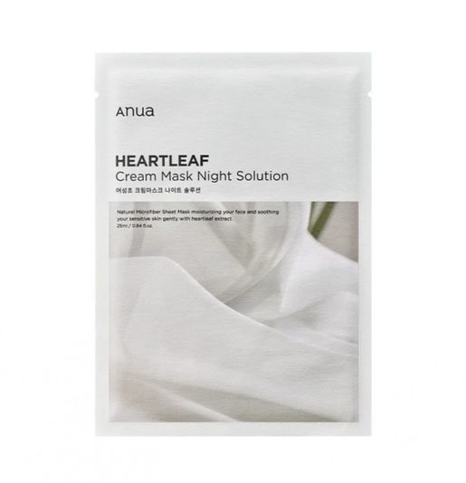 ANUA Heartleaf Cream Mask Night Solution Pack